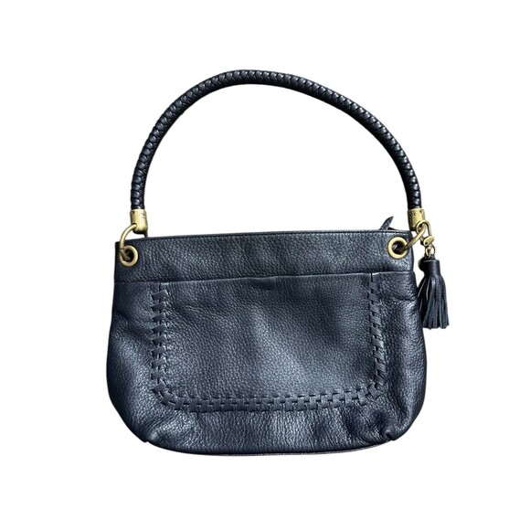 The Sak Black Small Hobo Shoulder Bag Braided Strap - Picture 1 of 14